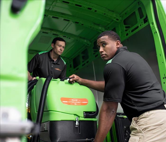 Why SERVPRO is Top Choice - technicians with machinery